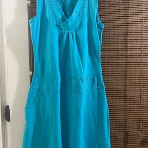 Lole Turquoise Sleeveless Dress